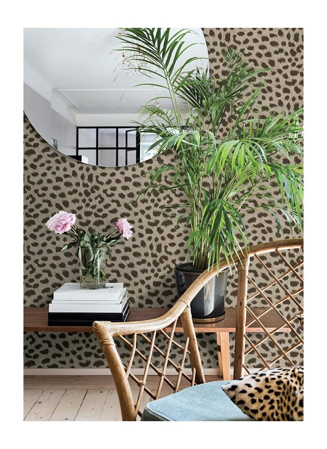 NuWallpaper Tan Spotted Peel & Stick Wallpaper  - Image 4