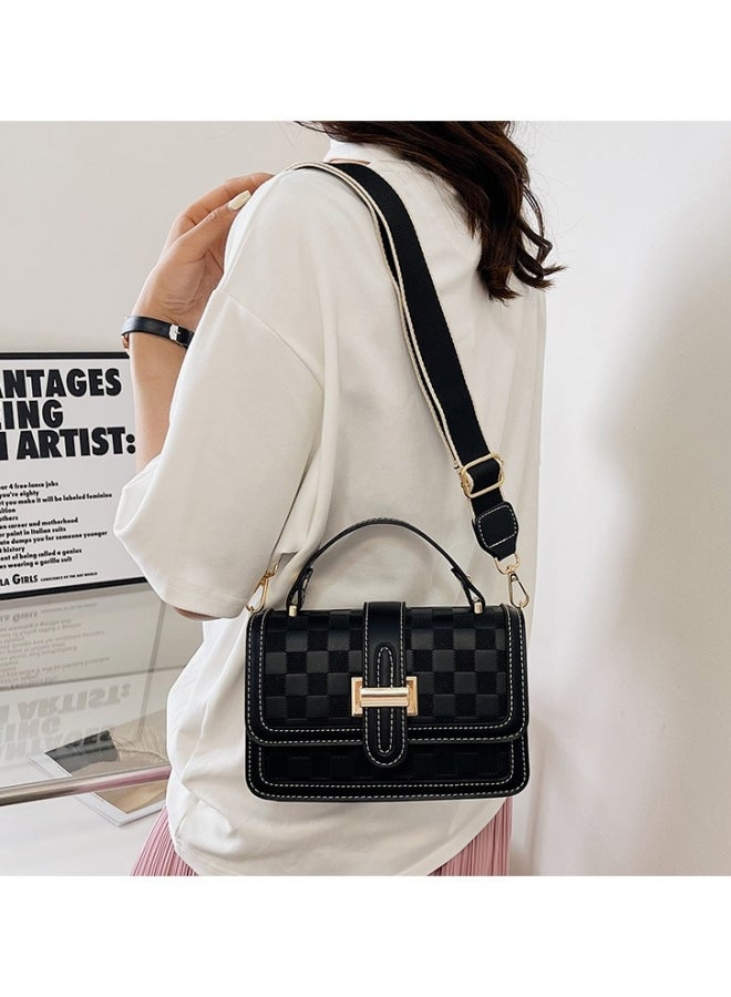 حقيبة كتف متعددة الاستخدامات للنساء، حقيبة كروس بودي كبيرة السعة للسيدات، حقيبة جانبية، حقيبة حمل، حقيبة يد من الجلد الصناعي للاستخدام اليومي/الولائم/الحفلات/الجامعات، حقيبة يد للفتيات/الطلاب - Image 2