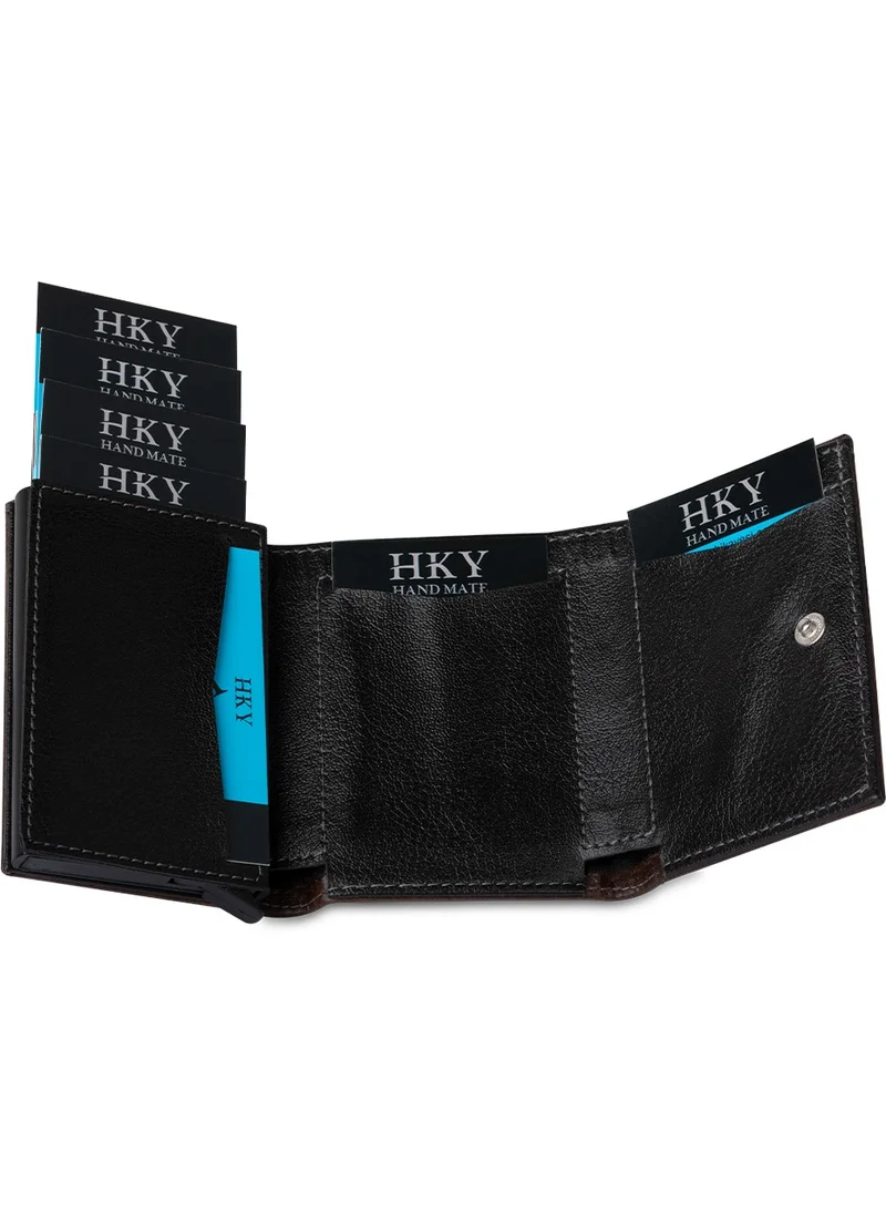 اتش كي واي Personalized Artificial Mechanism Card Holder & Wallet Pen Keychain Gift