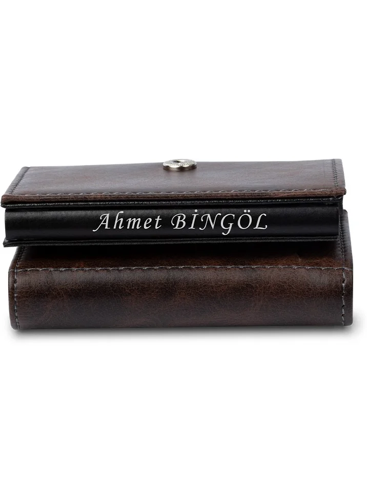اتش كي واي Personalized Artificial Mechanism Card Holder & Wallet Pen Keychain Gift