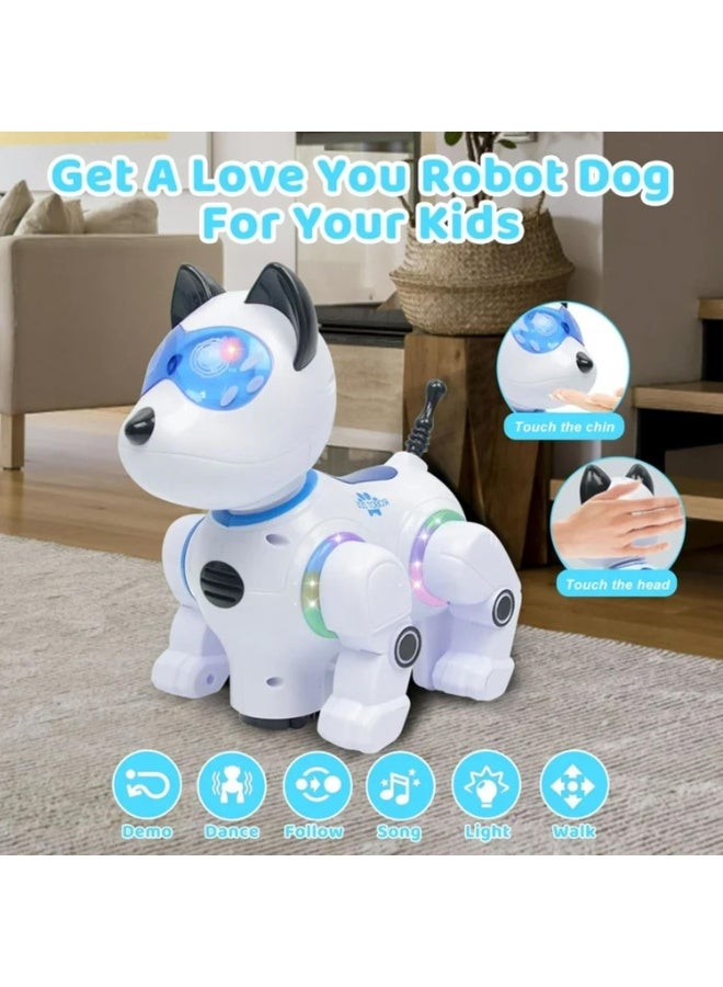 Guiding Growth Robot Puppy MAX – Remote Control Robot Dog Toy for Kids (Ages 3–10) – Smart Walking, Dancing, Singing, Storytelling Mini Pet RC Robot Puppy – for Boys & Girls - Image 4