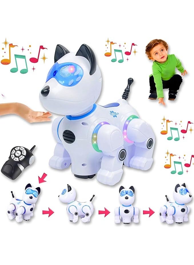 Guiding Growth Robot Puppy MAX – Remote Control Robot Dog Toy for Kids (Ages 3–10) – Smart Walking, Dancing, Singing, Storytelling Mini Pet RC Robot Puppy – for Boys & Girls - Image 5