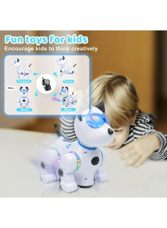 Guiding Growth Robot Puppy MAX – Remote Control Robot Dog Toy for Kids (Ages 3–10) – Smart Walking, Dancing, Singing, Storytelling Mini Pet RC Robot Puppy – for Boys & Girls - Image 3