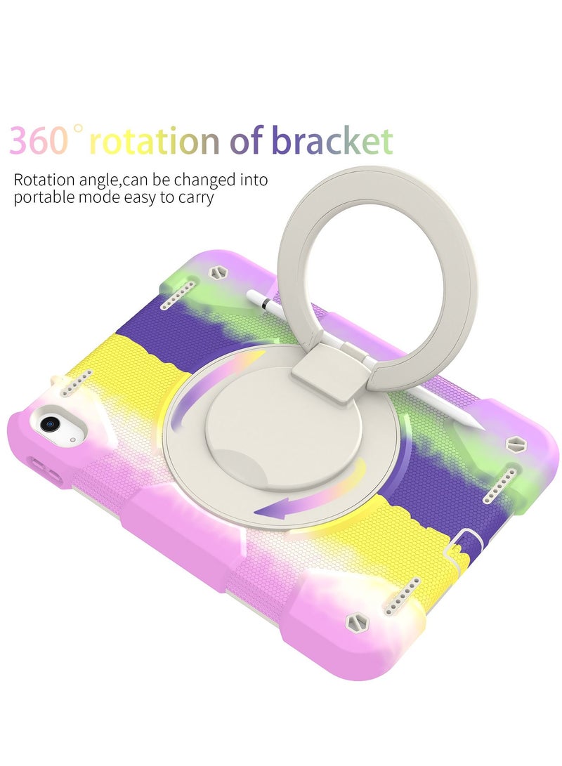 GULFLINK Rugged Heavy Duty Protective Case  for ipad 10th 10.9 inch 2022（A2757/A2777）Colorful purple - Image 4