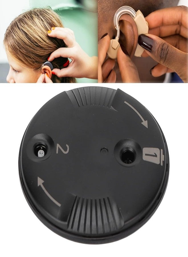 VATS Cerushield Disk Hearing Aid Ear Wax Guard, Cerumen Filter Baffle Accessory for Phonak Hearing Aid - Black - Image 4