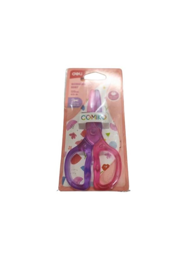 Deli Safety Plastic Scissors – Pink and Purple