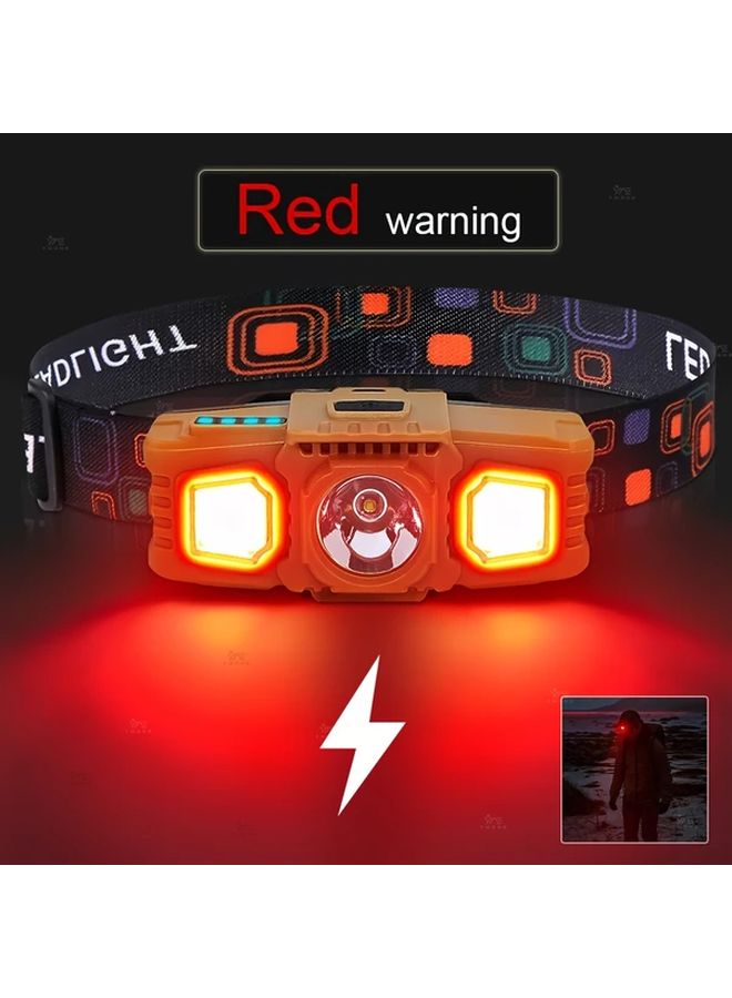 XPE 2COB USB Rechargeable Headlamp 5 Modes 180 Adjustable Brightness Outdoor Camping - Image 3