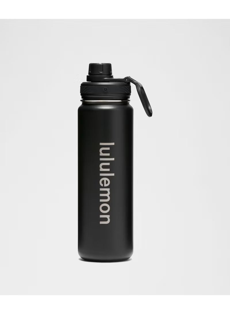 lululemonStainless steel sports vacuum insulated water bottle, suitable for holding water, iced tea, hot tea, etc., with a capacity of 710 milliliters - Image 1