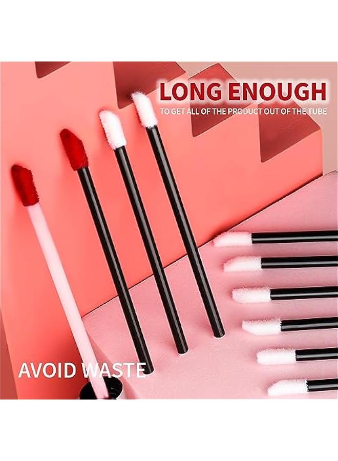 Generic Mascara Wands, Disposable Mascara Wand 200pcs, Lip Applicators Disposable Mascara Makeup Applicator Lipgloss Lip Brush Mascara Brush Lipstick Tester Wands Black  - Image 3