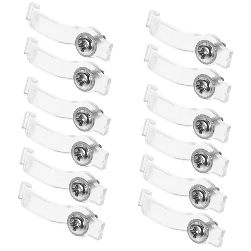 200 Pcs Transparent LED Strip Mounting Clips For Indoor Outdoor Light Installation - Image 2