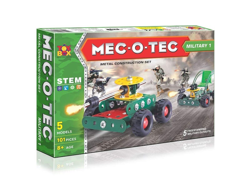 Toyztrend MEC-O-Tec Military No.1 Construction Set for kids - Image 1