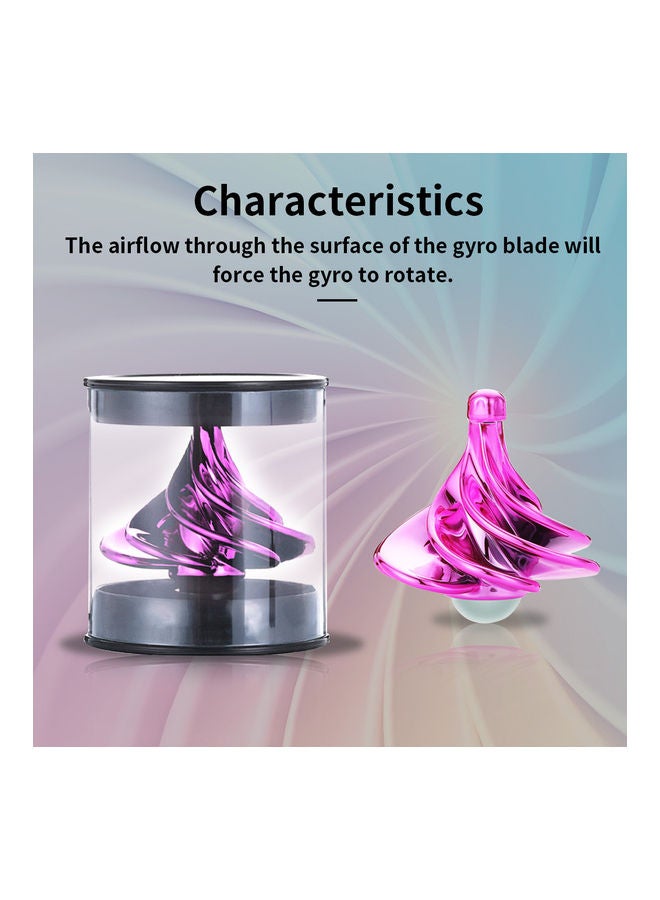 NIBEMINENT Wind Blow Turn Spinning Top Stress Relief Toy 4.2 x 3.8cm  - Image 5