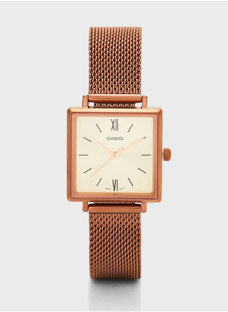 CASIO - Steel Strap Analog Watch - Image 1