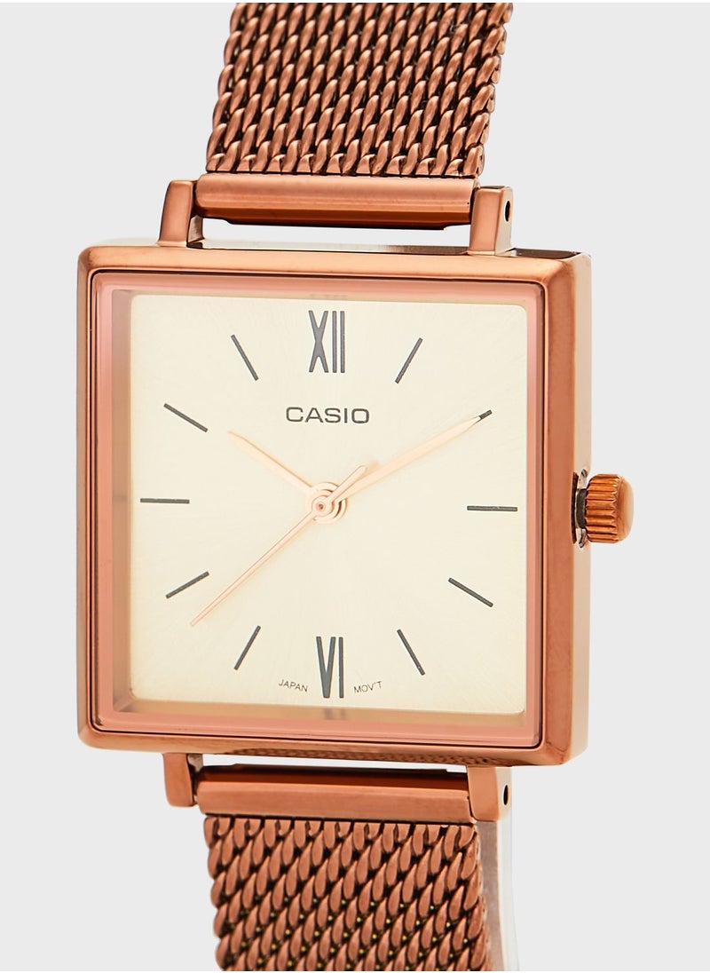 CASIO - Steel Strap Analog Watch - Image 1