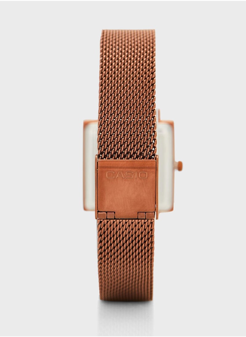 CASIO - Steel Strap Analog Watch - Image 1