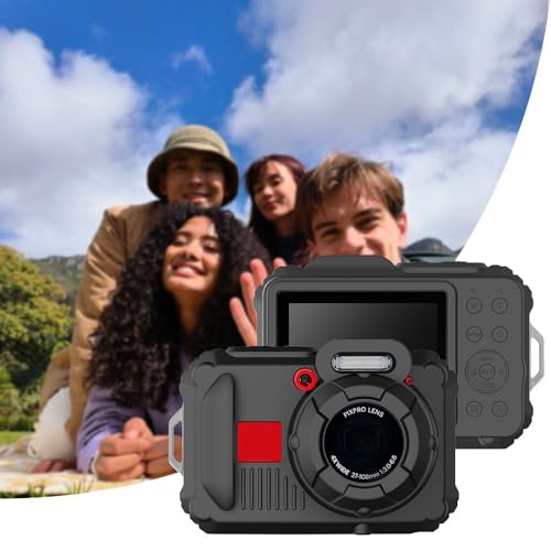 Tedubax Silicone Case for Kodak pixpro wpz2 Digital Camera with 2PCS Screen Protector and Lanyard - Black - Image 3