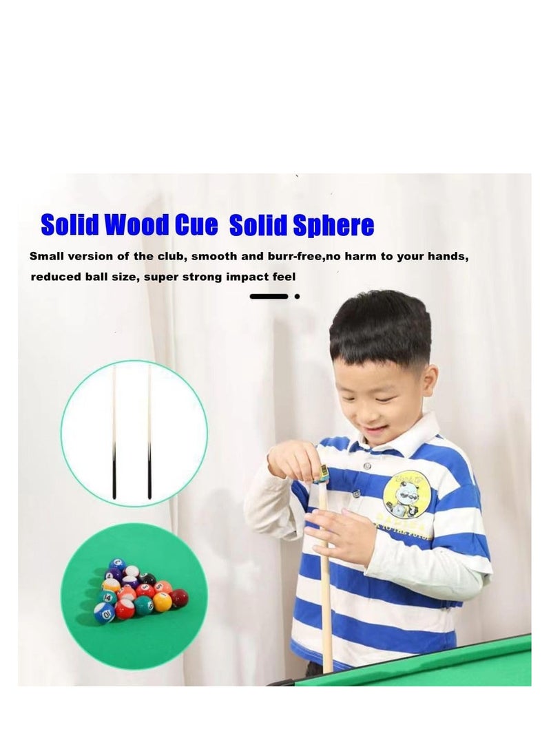 4 in 1 Multifunctional Folding Pool Table Children's Home Standing Football Table Table Tennis Ice Hockey Children Learning Table Desktop Sports Games Family Game Table Toys