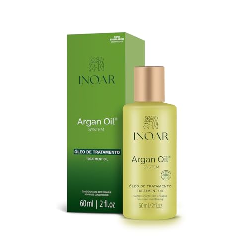 INOAR PROFESSIONAL  Argan Oil  Promotes Hair Control Prevents and Repairs Split Ends and Protects Hair From the Effects of Heat Styling Tools 2 Ounces  60 Milliliters