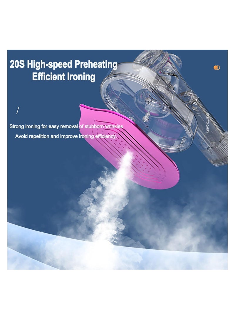 ARNOTEC Mini Travel Steam Iron for Clothes,Micro Steam Iron Portable Professional Handheld Steamer for Clothes,180°Rotatable Foldable Garment Steamer for Home and Travel,60ml Water Tank  - Image 3