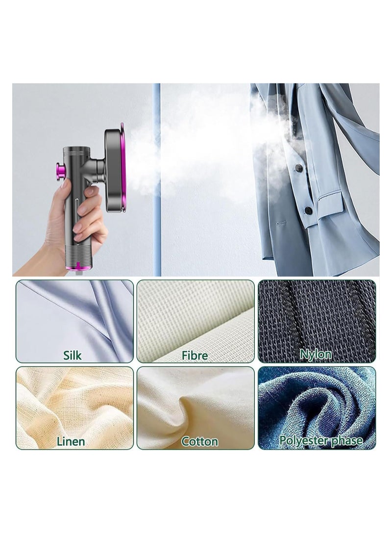 ARNOTEC Mini Travel Steam Iron for Clothes,Micro Steam Iron Portable Professional Handheld Steamer for Clothes,180°Rotatable Foldable Garment Steamer for Home and Travel,60ml Water Tank  - Image 4