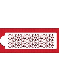 Designer Stencils Designer Stencils C962 Summertime Garden Trellis Tier Cake Side Stencil  - Image 2