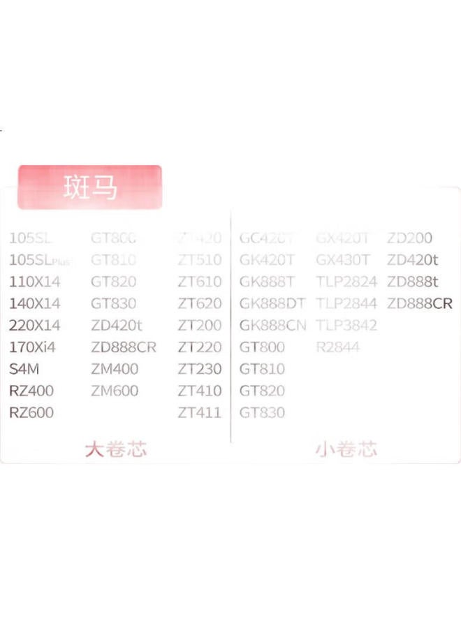 Befon 110Mm*70M Dual Core Carbon Ribbon 6-Pack Enhanced Resin Carbon Ribbon Barcode Printer Specific Ribbon Label Ribbon Thermal Transfer Label Printer Universal Carbon Ribbon - Image 3