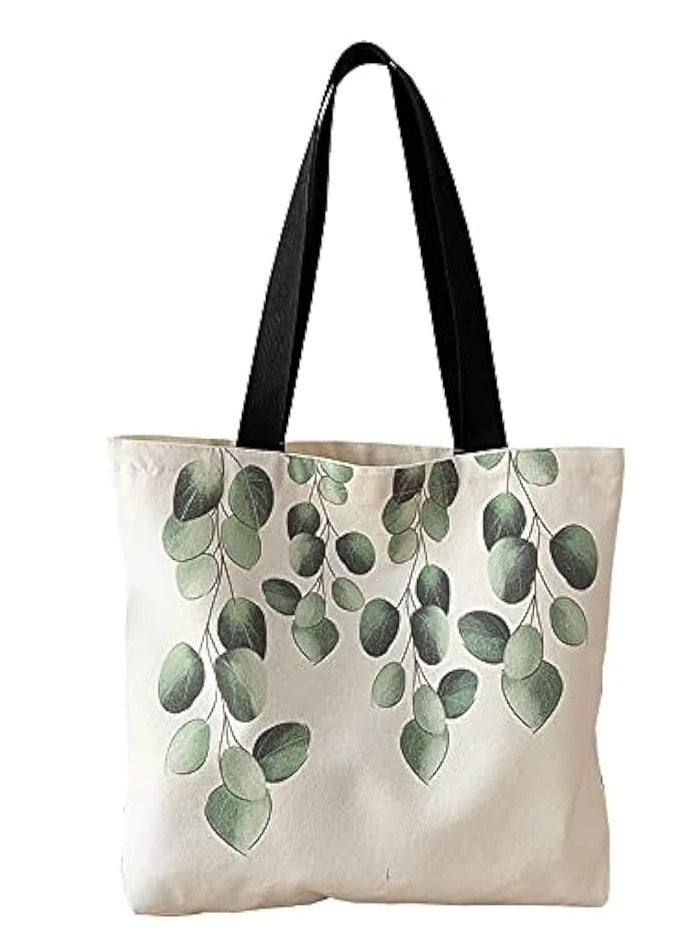 Taoqiao - Women canvas Tote Bag for Women Shoulder Bag with zipper Work Beach Travel and Shopping Grocery Bag - Image 1