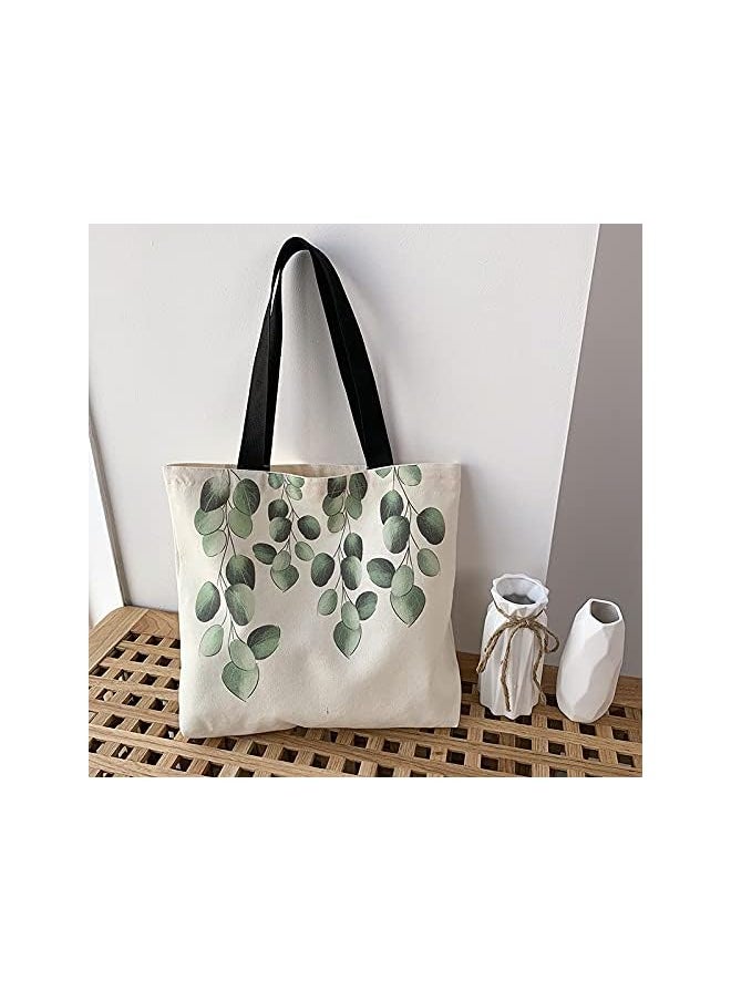 Taoqiao - Women canvas Tote Bag for Women Shoulder Bag with zipper Work Beach Travel and Shopping Grocery Bag - Image 1
