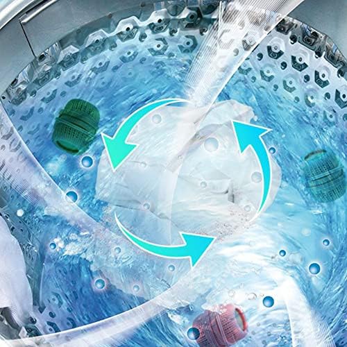 SADMAX Silicone Washing Machine Laundry Dryer Balls Soft Washer Ball Eco Reusable Cleaning Washing Machine Balls Lint Remover Scrubbing Ball Multicolor 5 - Image 5