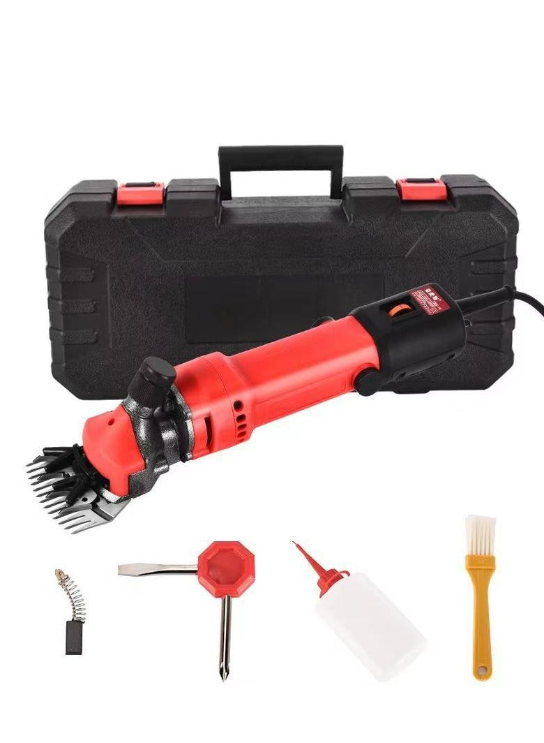 Joyelink 690W Electric Sheep Shearing Clippers Shears Animal Wool Sheep Cut Goat Alpaca Pet Trimmer Farm Machine Professional Animal Hair Clipper with Trimmer Adjustable Speed - Image 1