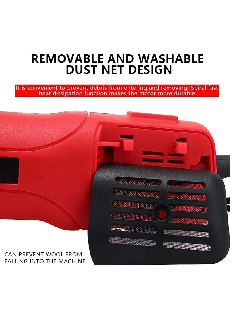 Joyelink 690W Electric Sheep Shearing Clippers Shears Animal Wool Sheep Cut Goat Alpaca Pet Trimmer Farm Machine Professional Animal Hair Clipper with Trimmer Adjustable Speed - Image 5