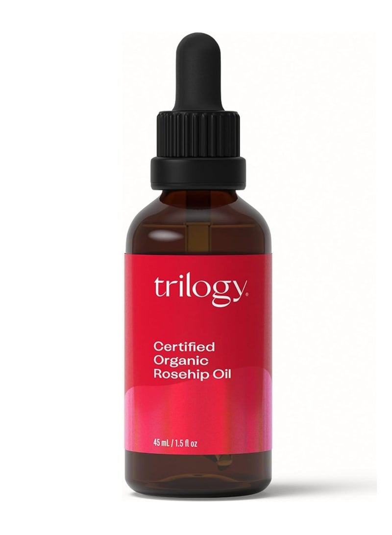 تريلوجي زيت ثمر الورد العضوي المعتمد من ثلاثية - 45 مل - Image 1