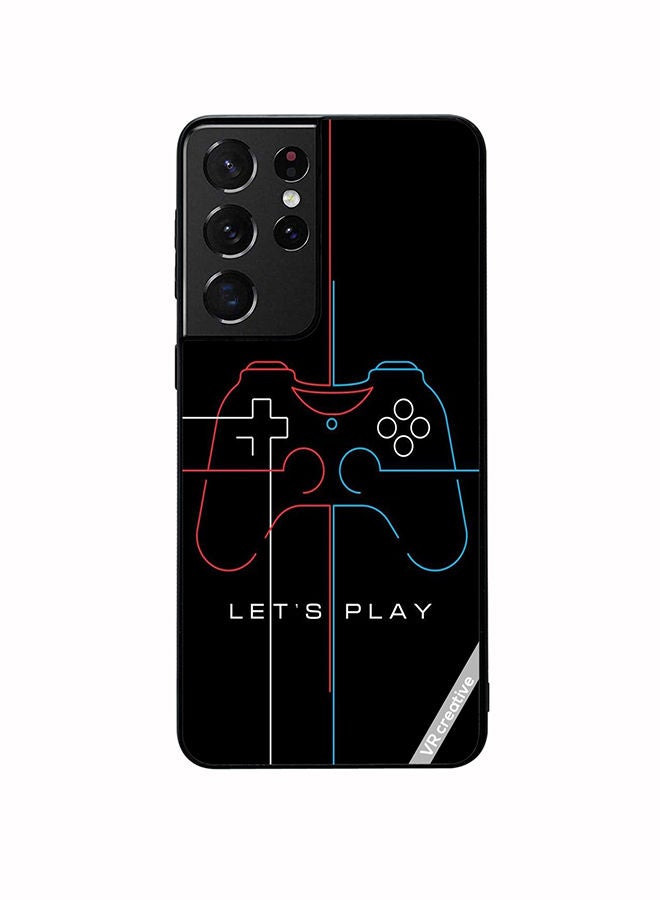 VR CREATIVE Protective Case Cover For Samsung Galaxy S21 Ultra 5G Multicolur Design Multicolour - Image 1