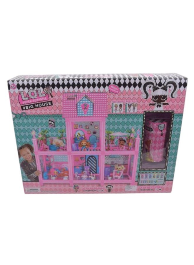 L.O.L. Surprise Giant Dollhouse: Packed with surprises and hours of imaginative play