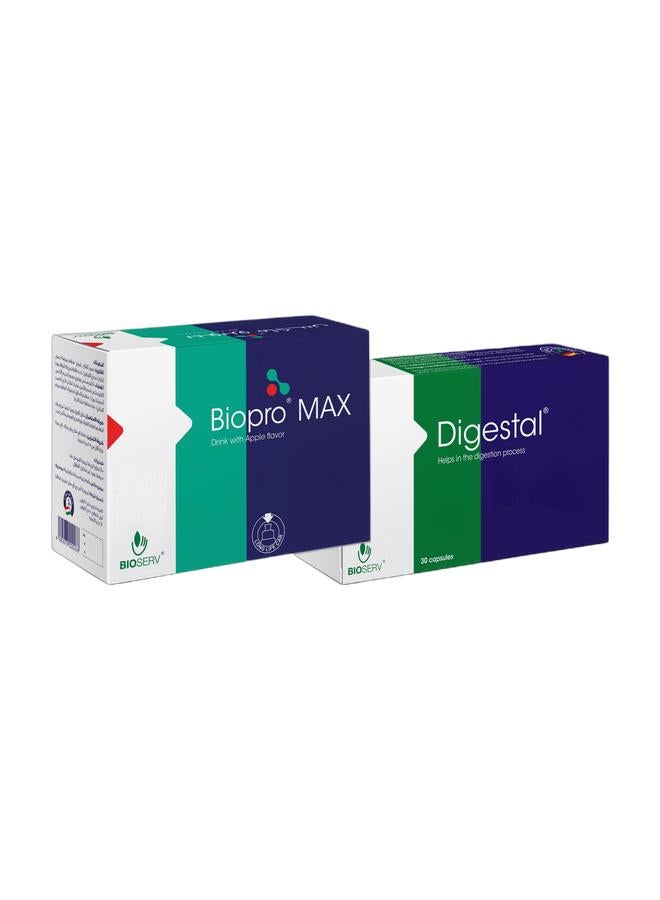 Bioserv Biopro MAX Probiotic & Digestal Dyspepsia Bundle - Image 1
