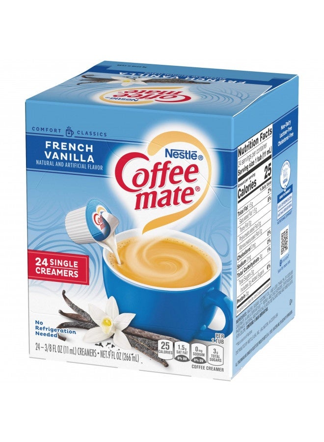 Coffee Mate Coffee-Mate Coffee Creamer Liquid Singles, French Vanilla, 24 Count (Pack Of 4) - Image 3