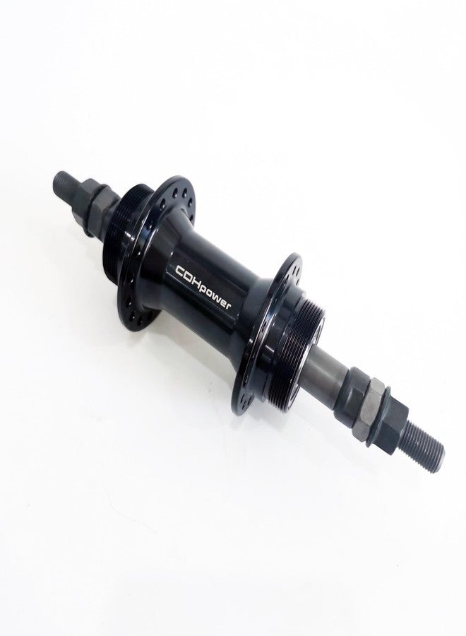 DONSP1986 Bicycle Rear Hub 32 Hole, Double Thread,135mm Width, Aluminum Alloy Bike Hub Bicycle Wheel Part (Black, 32H) - Image 4