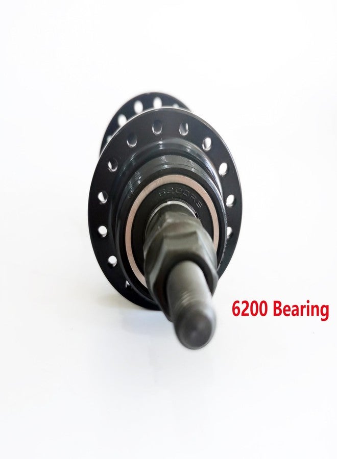 DONSP1986 Bicycle Rear Hub 32 Hole, Double Thread,135mm Width, Aluminum Alloy Bike Hub Bicycle Wheel Part (Black, 32H) - Image 5