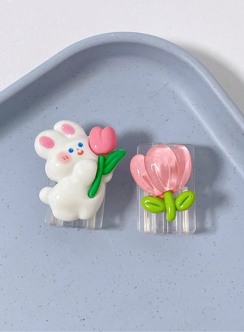 الفضاء الرقمي واقي كابلات أبل مكون من قطعتين، متعدد الألوان - Image 5