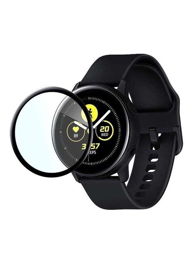 BORTONY - Full Coverage Curved Screen Protector For Samsung Watch Active 2 44mm Clear - Image 1