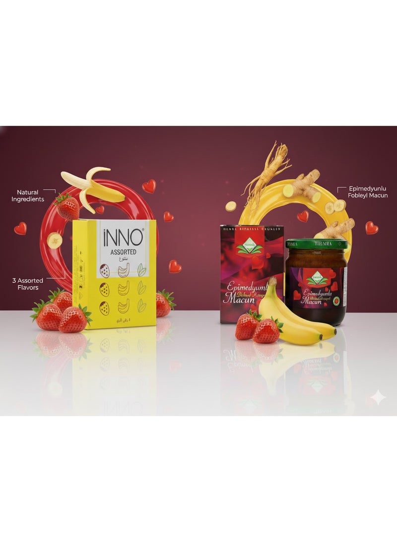 ثيمرا عسل تركي 240 جرام + إنو بالفواكه - Image 2