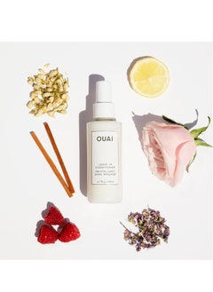 Ouai leave In conditioner - multitasking heat protectant spray for hair - prime hair for style, smooth flyaways, add shine u0026 use as detangling spray - no parabens, sulfates orphthalates (4.7 oz)  - Image 4