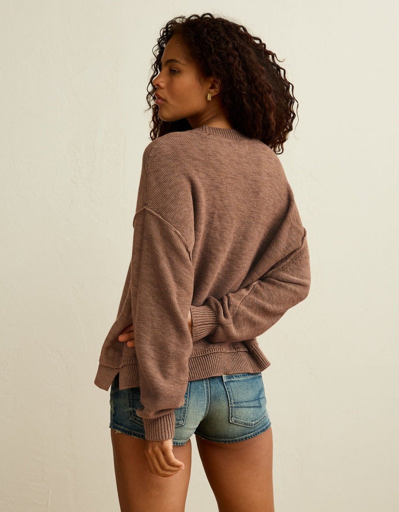 American Eagle AE Oversized Crew Neck Sweater - Image 2