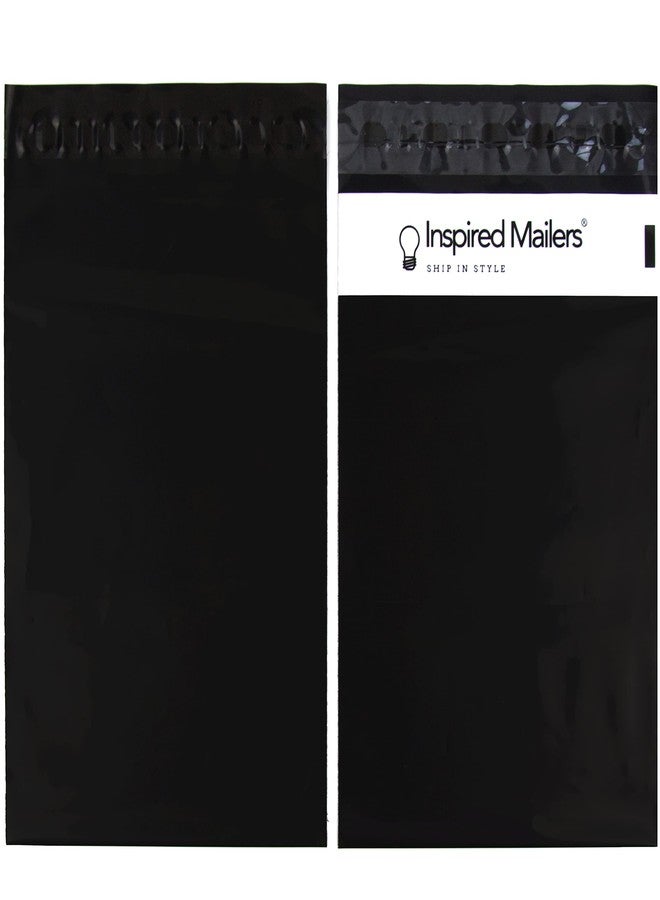 Inspired Mailers - Poly Mailers 6x9-100 Pack - Black Poly Mailers - Small Shipping Bags - 6x9 Polymailers - 6x9 Poly Mailer Bags - Black Shipping Envelopes - Image 3