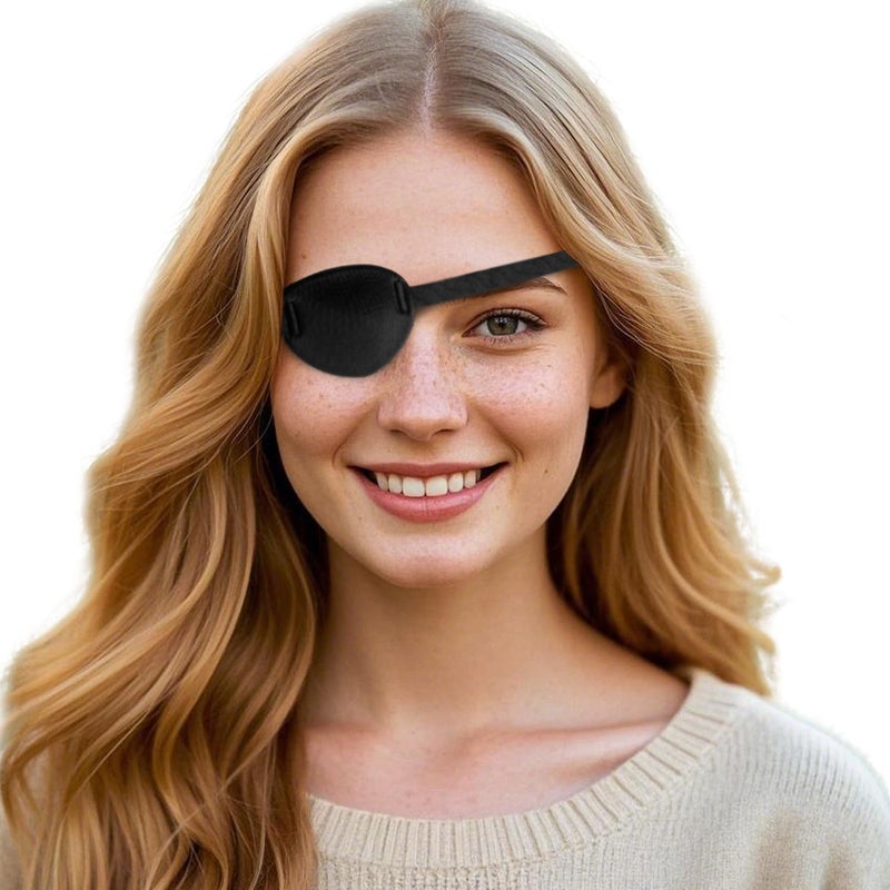 KOMIDK Single Eye Patch for Right Eyes Amblyopia Lazy Eye Patches for adults kids - Image 1