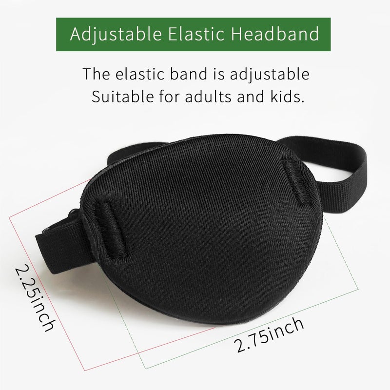 KOMIDK Single Eye Patch for Right Eyes Amblyopia Lazy Eye Patches for adults kids - Image 4