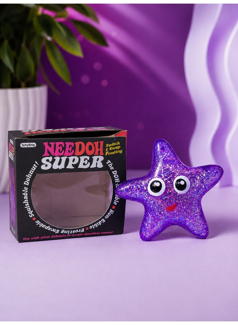 نيدوه Starfish Stress Balls,Toy That Changes Color in Sun,Soft Star Shape Stress Relief Stretch and Squeeze Stress Toys for Autism Kid Adults  Valentine Day Gift - Image 1