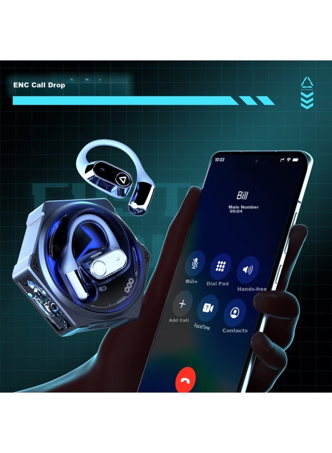 Songx Luotianyi Co-branded Bluetooth Headphones, Non-in Air Conduction Concept, Open-ear Headphones, Suitable For Sports Running Cycling, Compatible With Apple Huawei Xiaomi, Birthday Gift For Boyfriend - Image 3