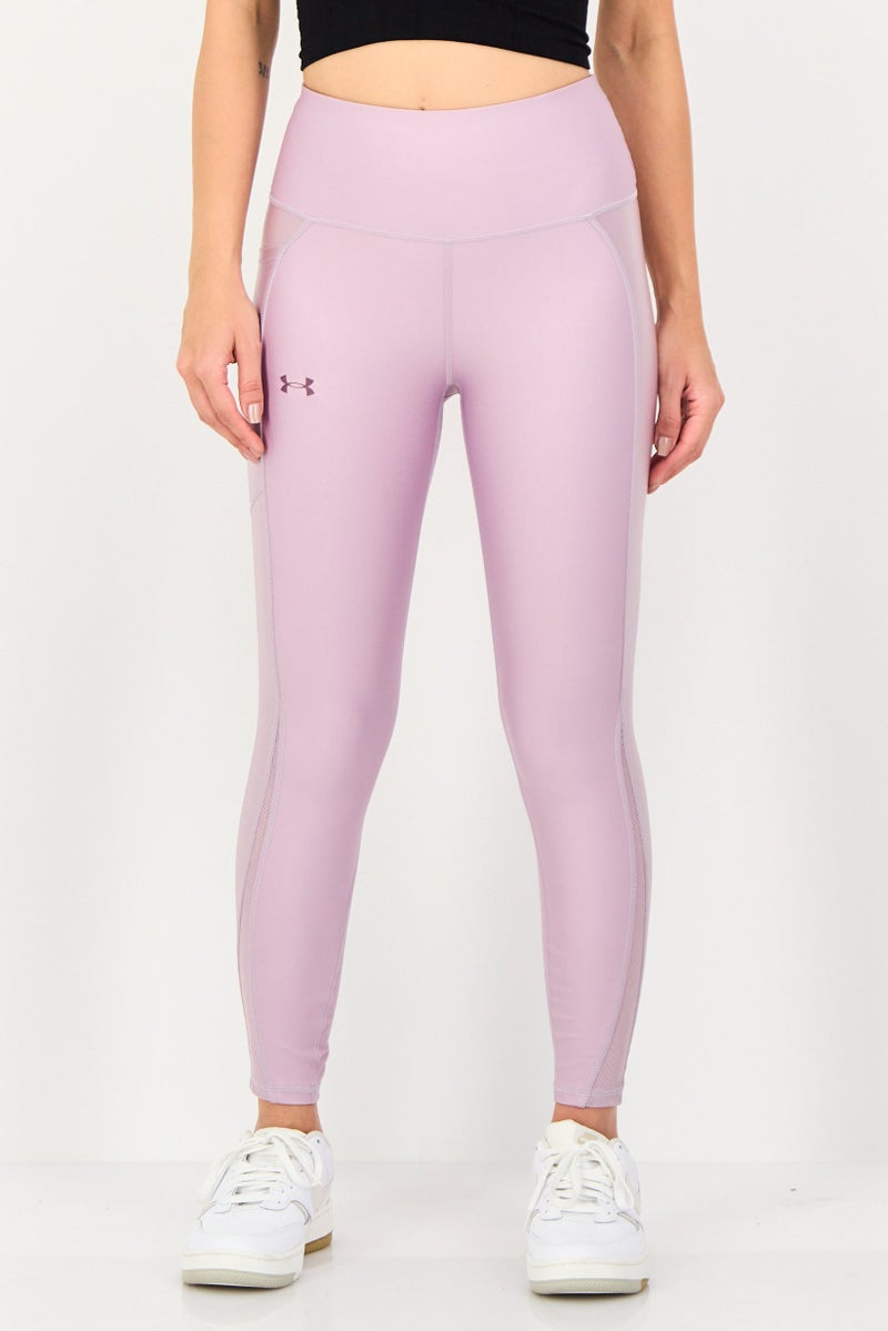 UNDER ARMOUR Women Sportswear Fit Training Leggings, Lavender - Image 1