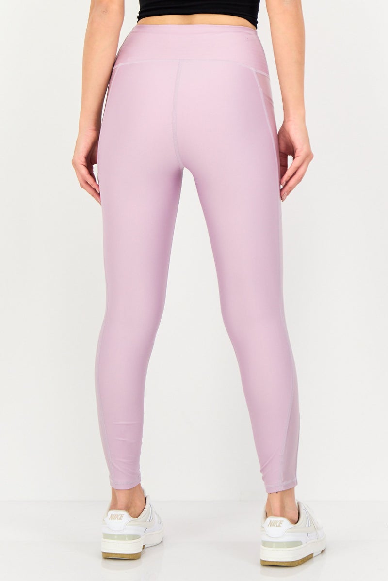 UNDER ARMOUR Women Sportswear Fit Training Leggings, Lavender - Image 3